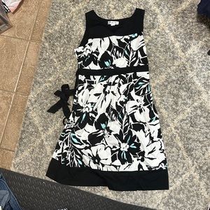 Motherhood Maternity Dress with Belt